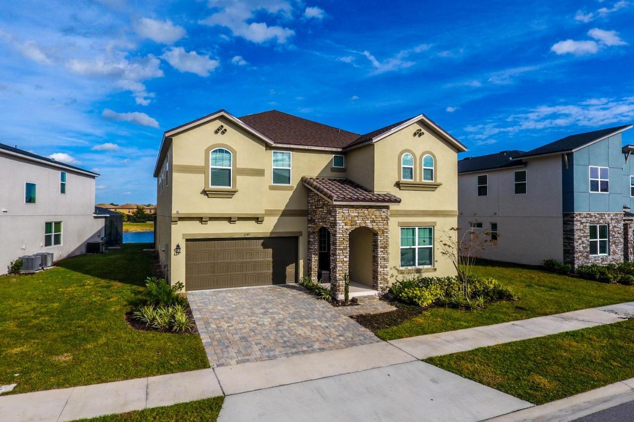 كيسيمي Brand New 9 Bedrooms House With Private Pool, Star Wars Game Room, Theme Rooms And Lake View Sa2145 المظهر الخارجي الصورة