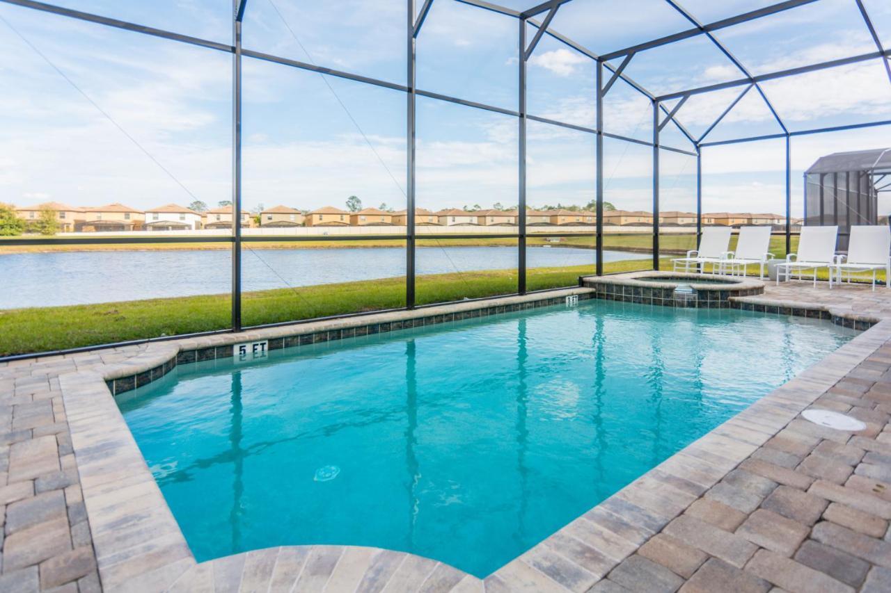 كيسيمي Brand New 9 Bedrooms House With Private Pool, Star Wars Game Room, Theme Rooms And Lake View Sa2145 المظهر الخارجي الصورة